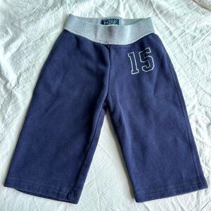 Vintage Y2k Place Kids Navy Blue Sweatpants Joggers Size 9-12 months